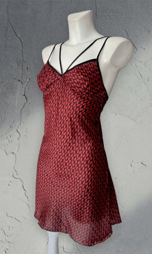 Lip Printed Nightgown