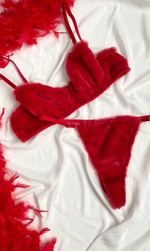 Peluş Sütyen Takım