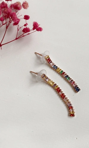 Colorful Waterway Earrings