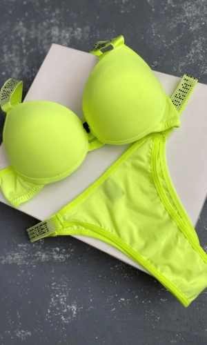 Stoned Bra Set