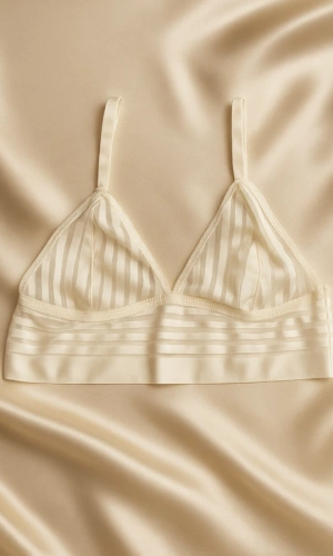 Transparent Striped Bralette