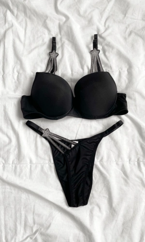 Yıldız Detaylı Destekli Sütyen Takım