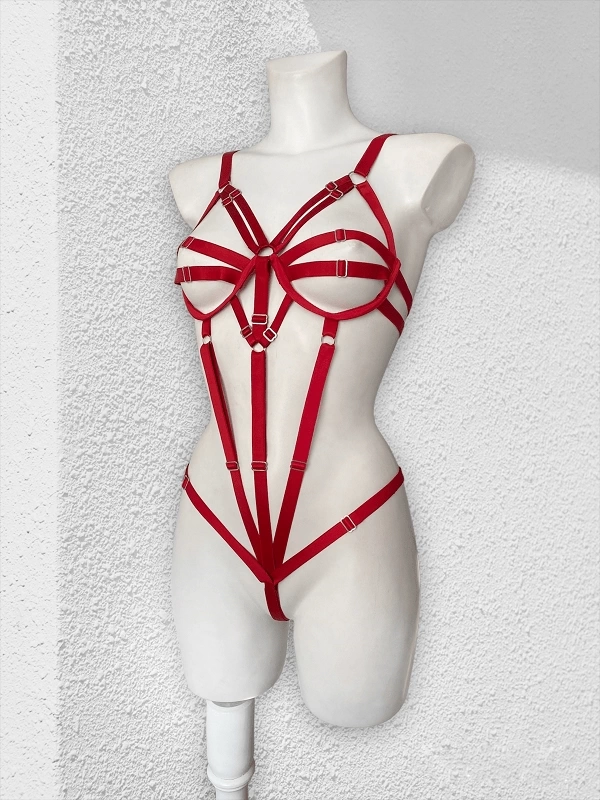 Adjustable Harness Bodysuit