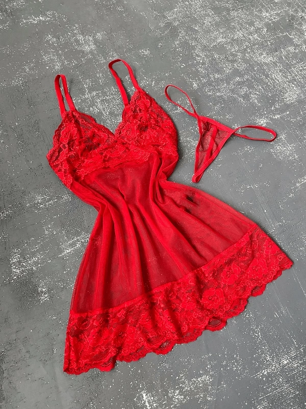 Lace Detailed Babydoll