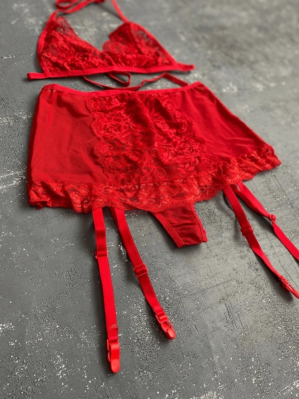 Lace Garter Set