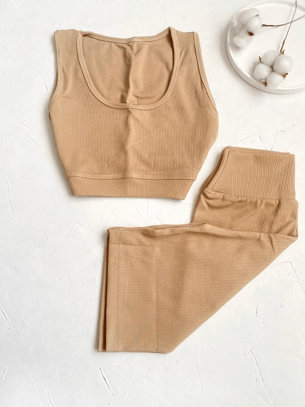 Ribbed Shorts Set