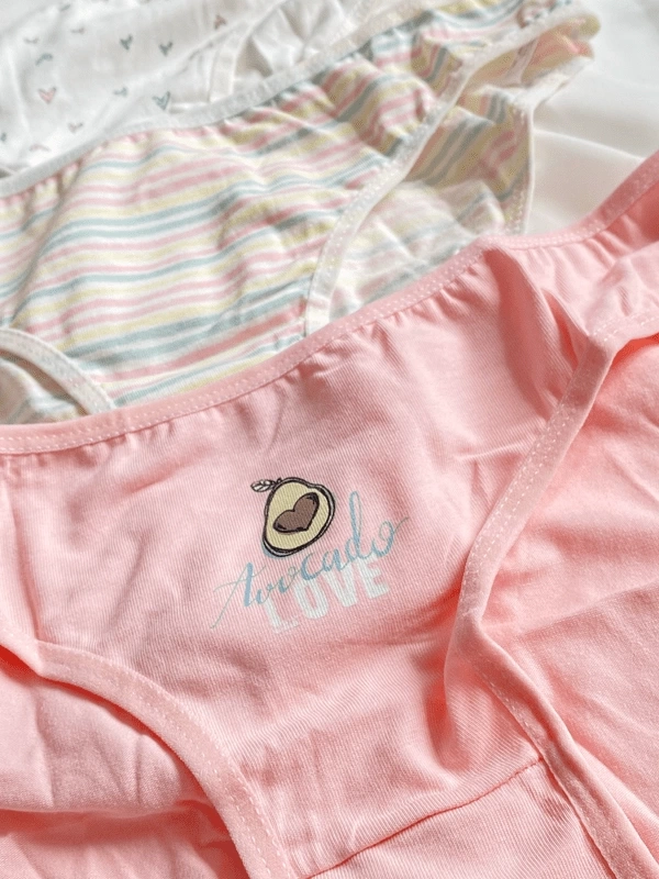 3lü Pamuklu Slip