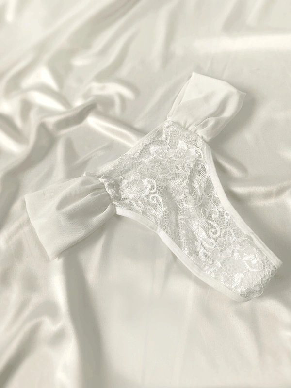 Ekru Kol Tül Detaylı Dantelli Destekli Sütyen Takım