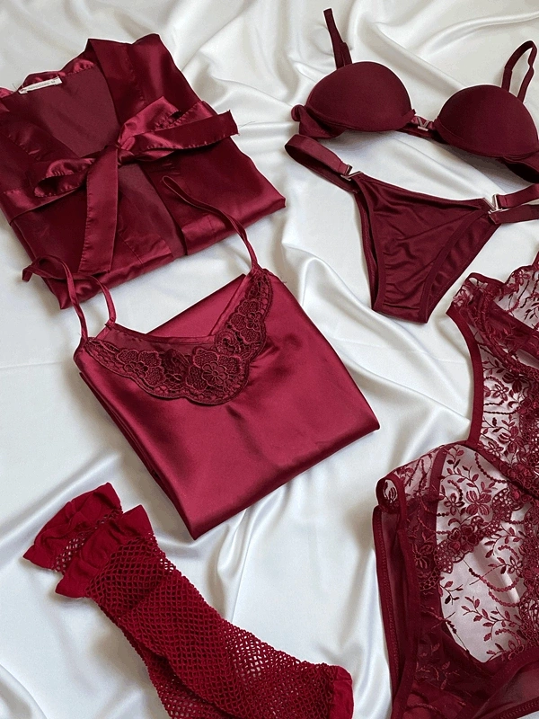 Bordo 6 Parça Dev Kombin