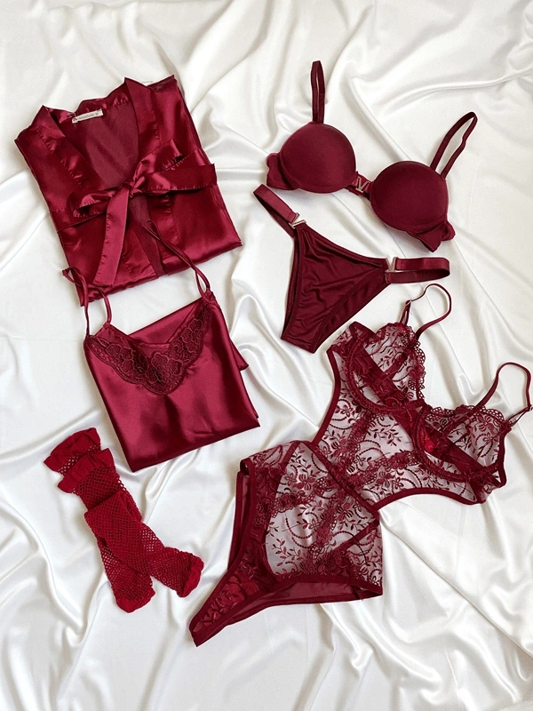 Bordo 6 Parça Dev Kombin