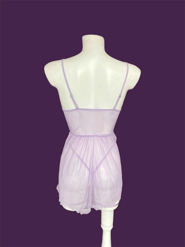 Bacak Aksesuarlı Babydoll