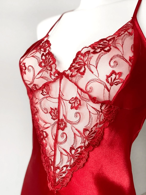Lace Decollete Nightgown