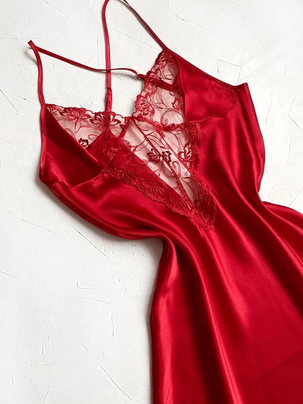 Lace Decollete Nightgown