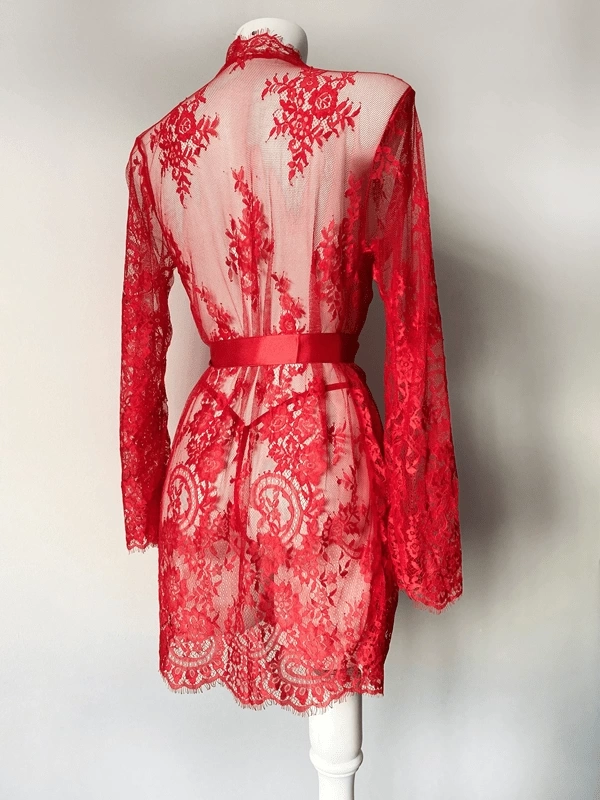 Lace Dressing Gown