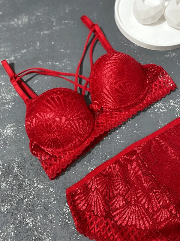 Rope Detailed Bra Set