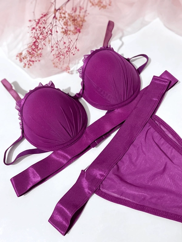 Oyster Padded Bra Set