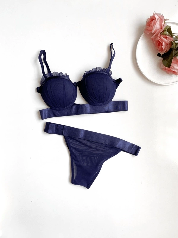 Oyster Padded Bra Set