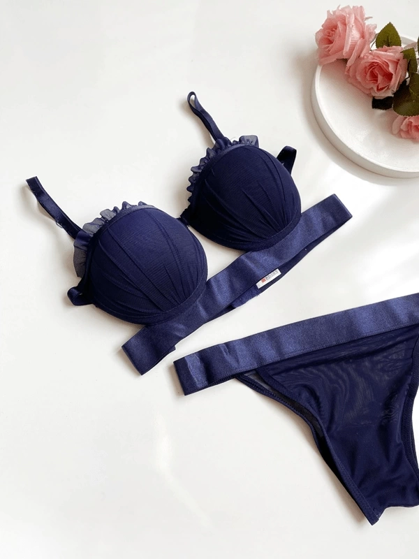 Oyster Padded Bra Set