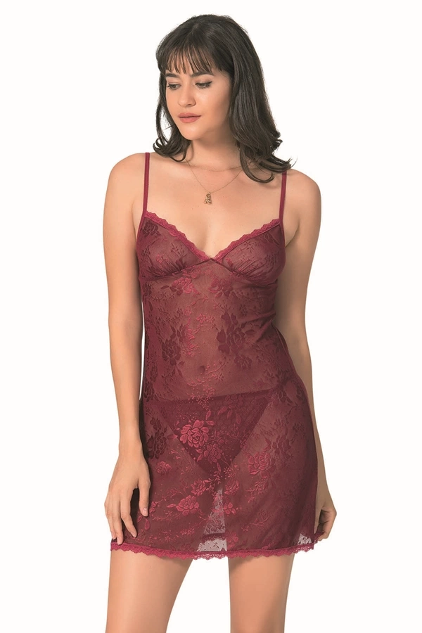 Lycra Nightgown Set