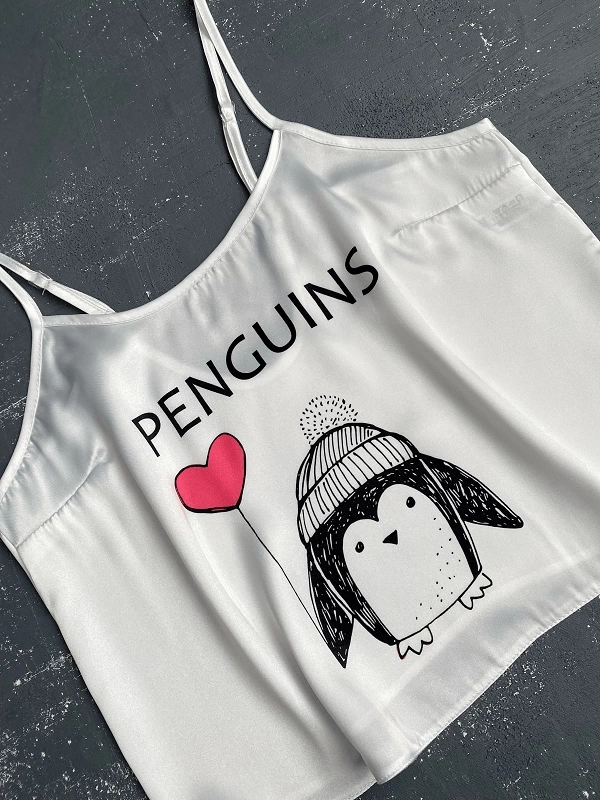 Penguin Shorts Set