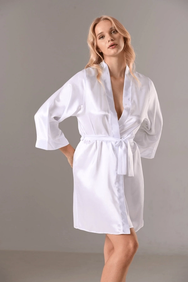 Satin Dressing Gown