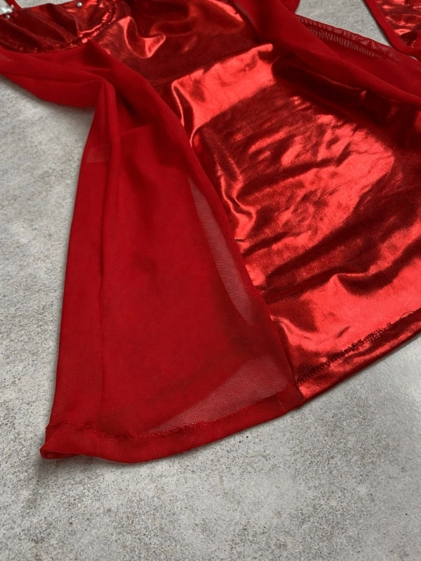 Yılbaşı Özel Sırt Dekolteli Babydoll❤️