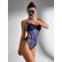 Saks Destekli Dantel Detaylı Bodysuit