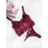 Lace Detailed Bustier Set
