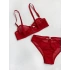 Low-cut Bra Set