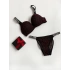 Heart Printed Padded Bra Set