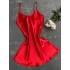 Red Satin Nightgown