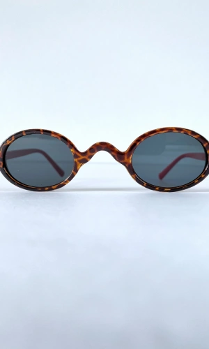 Leopar Desenli Gözlük