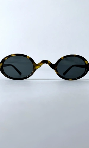 Leopar Desenli Gözlük