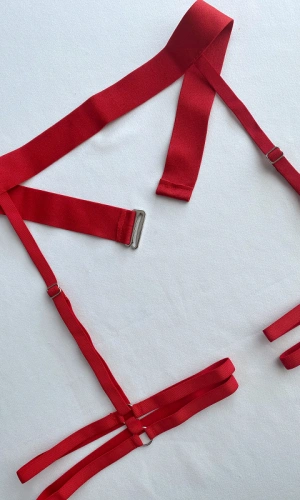 Bacak Aparatlı Jartiyer Kemeri