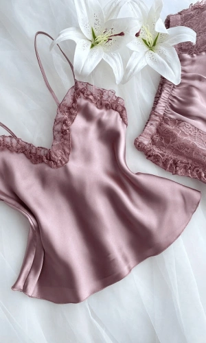 Ruffle Detailed Shorts Set