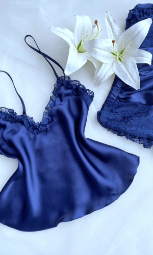 Ruffle Detailed Shorts Set