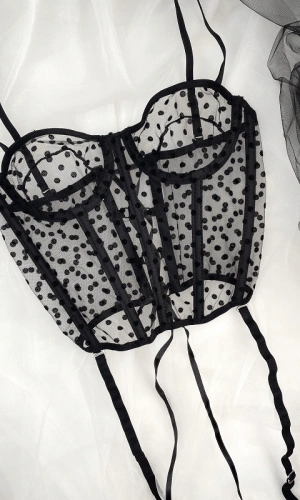 Polka Dot Bustier