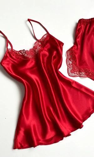 Sahara Satin Shorts Set