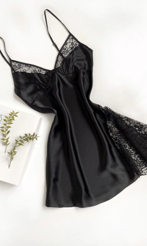 Angılıa Saten Gecelik