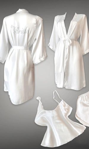 Bride-Bridesmaid Satin Set