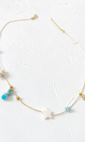 Püskül Detaylı Kolye