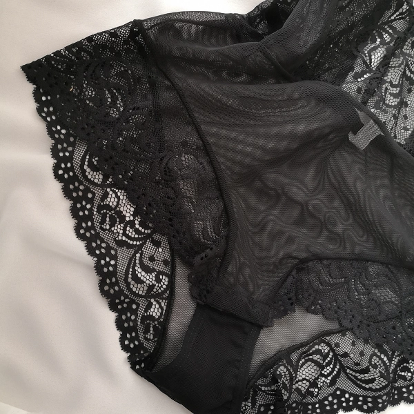 Elegance Black Lace Bodysuit