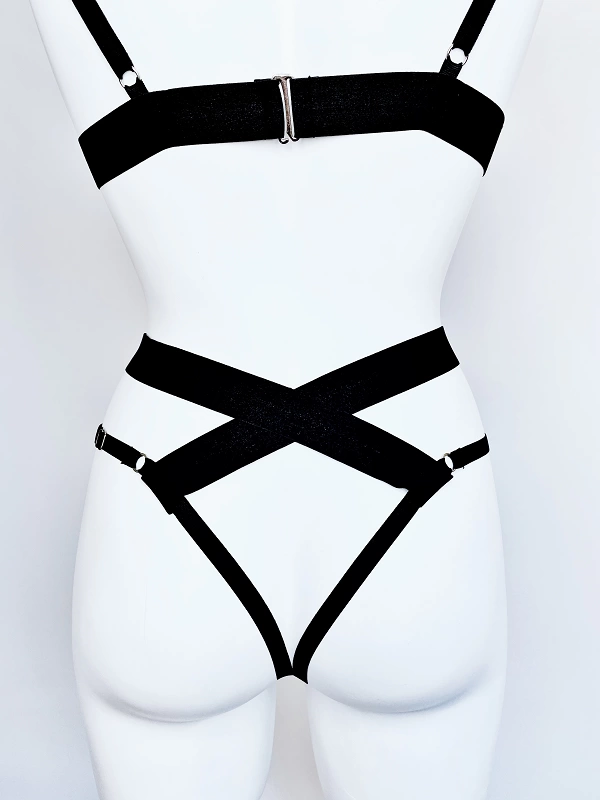 Harness Bra Set