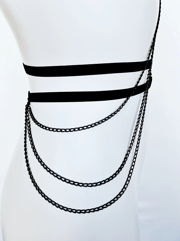 Chain Detailed Harness Accessory