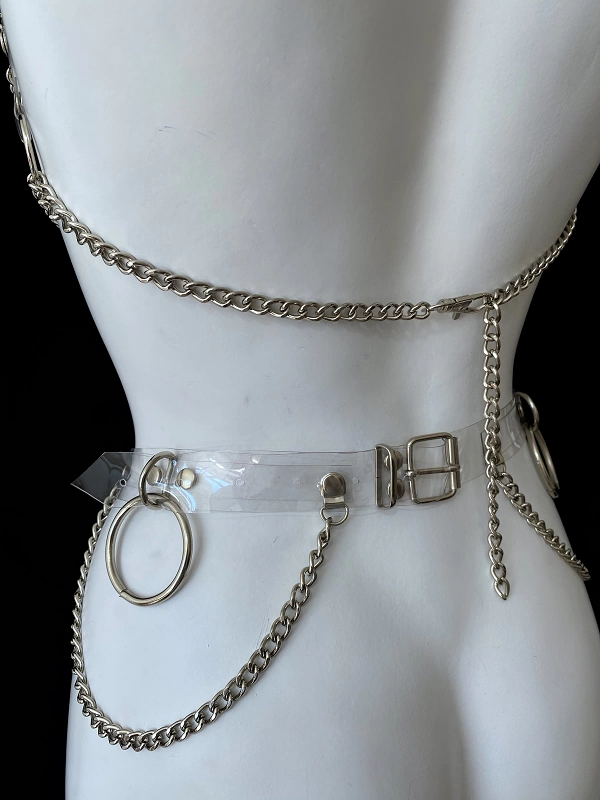 Chain And Ring Transparent Harness Set