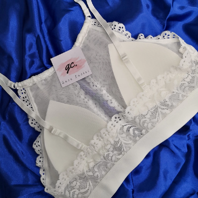 Ecru Bra Set