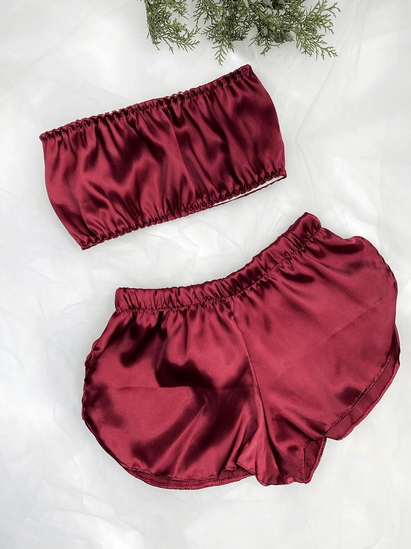 Crop Shorts Set