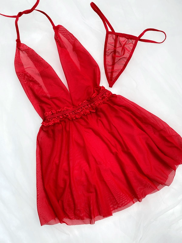 Red Marilyn Monroe Nightgown