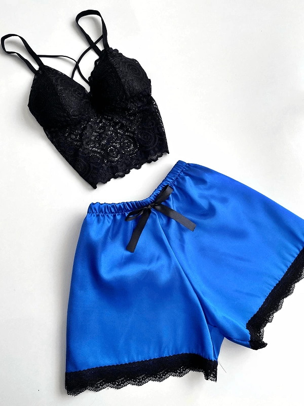 Bralette Shorts Set
