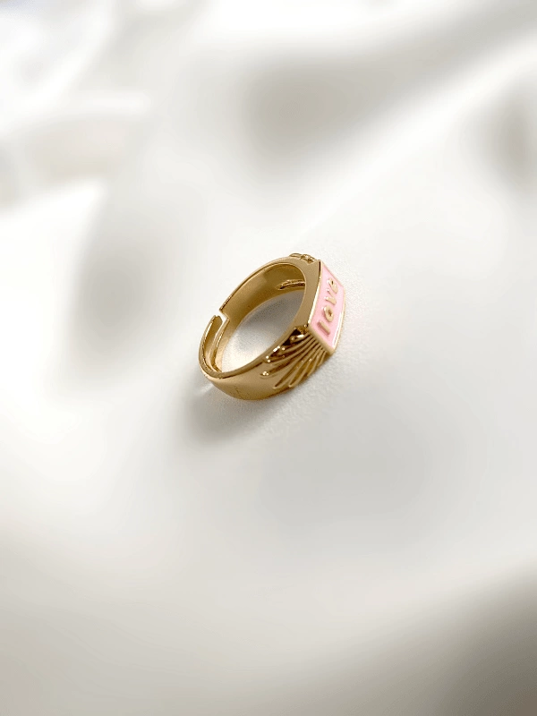 Adjustable Love Ring